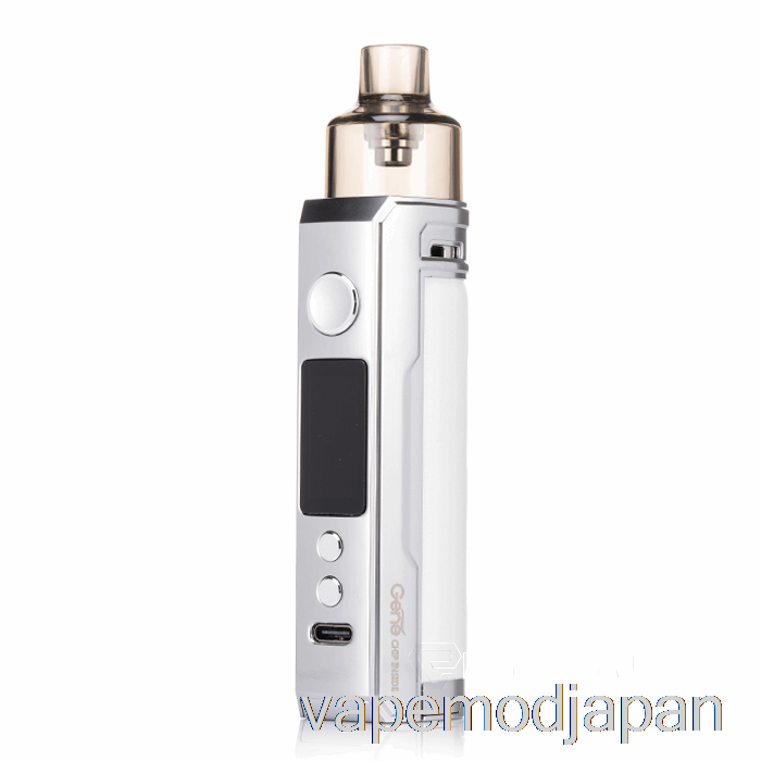VAPE ジャパン ブープー ドラッグ X 80W ポッド MOD キット シルバー ホワイト